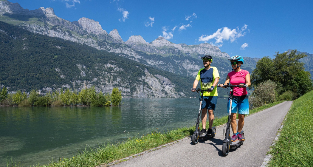 E-Scooter Picknicktour Walensee E-Scooter Picknicktour Walensee