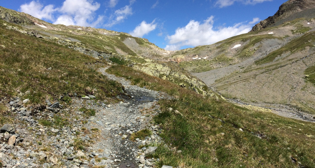 Weg vom Scalettapass ins Val Susauna Weg vom Scalettapass ins Val Susauna