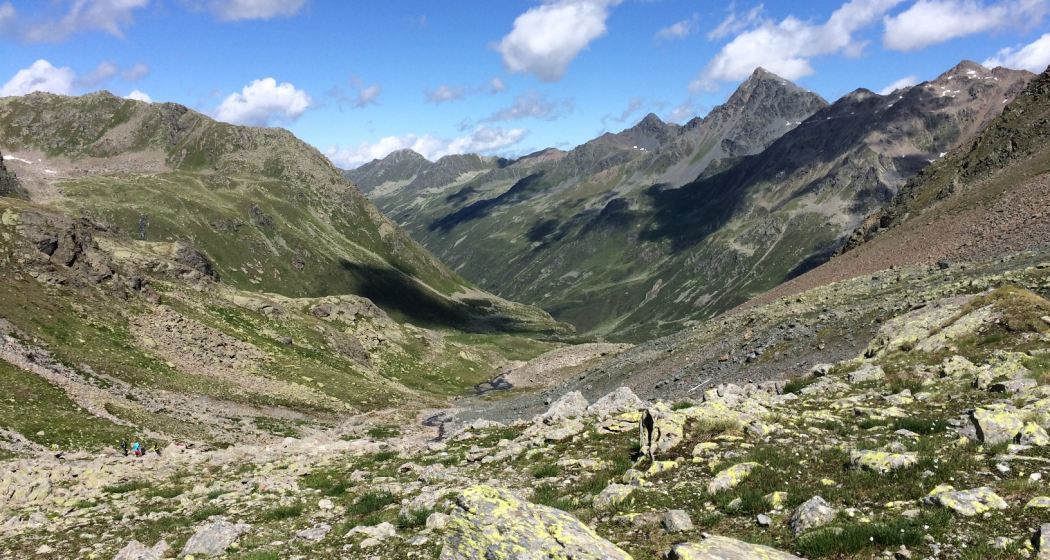 Aussicht vom Scalettapass nach Dürrboden Aussicht vom Scalettapass nach Dürrboden
