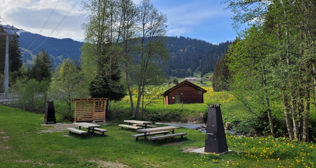 Grillstelle Fops bei Larnags Grillstelle Fops bei Larnags