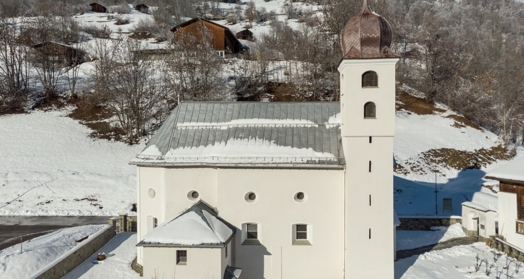 Das Foto zeigt die Kapelle St. Sebastian in Dardin Das Foto zeigt die Kapelle St. Sebastian in Dardin