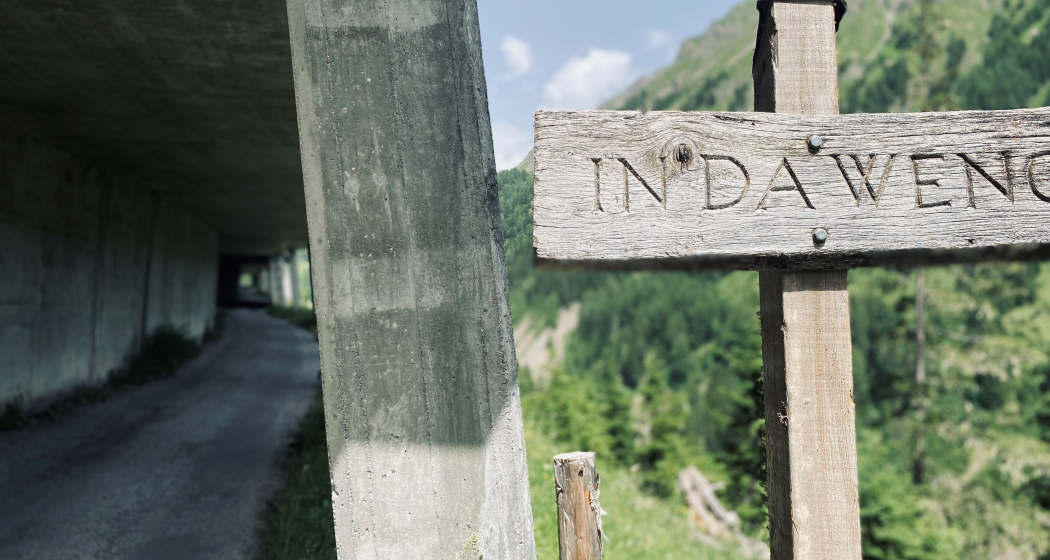 Alpstrasse nach Strasberg Alpstrasse nach Strasberg