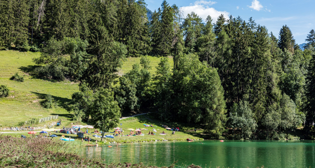 Der Canovasee im Sommer Der Canovasee im Sommer