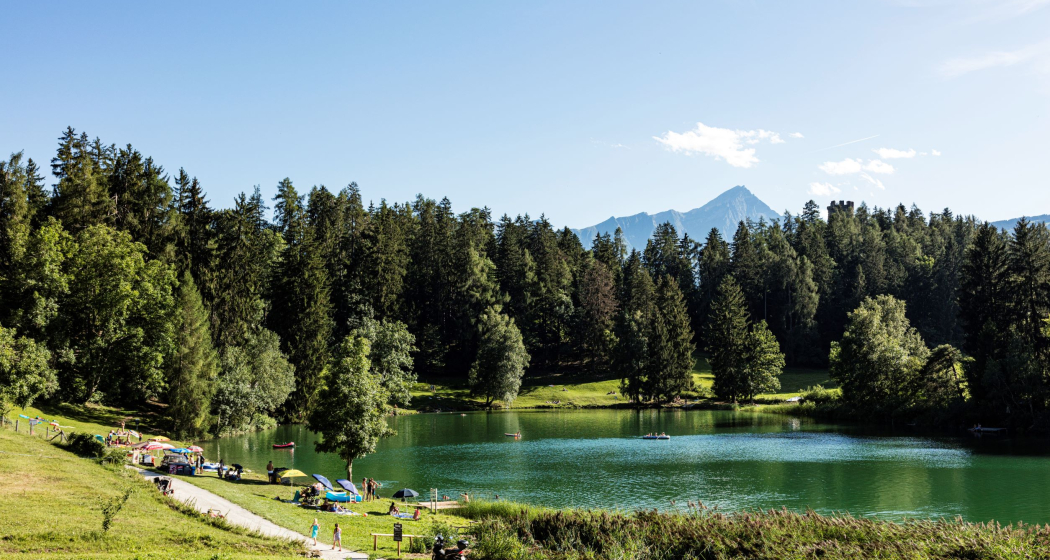 Der Canovasee im Sommer Der Canovasee im Sommer