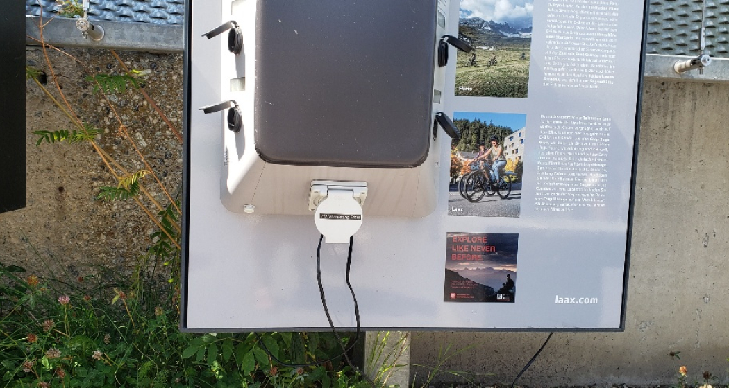 E-bike Ladestation Flims Talstation E-bike Ladestation Flims Talstation
