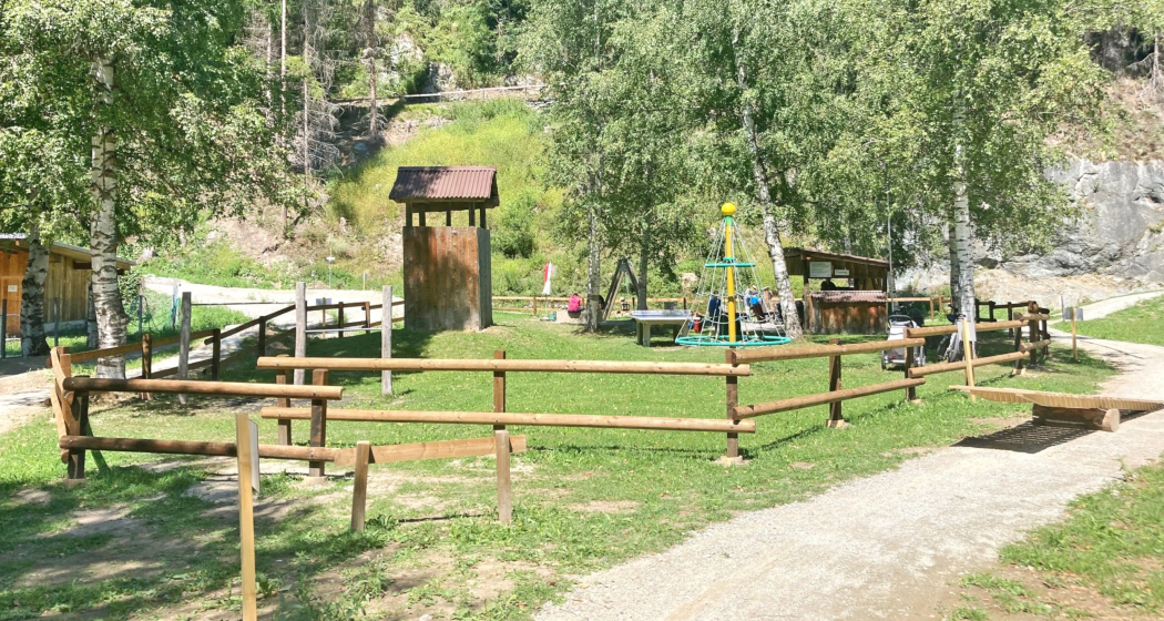 Aufnahme des Bikeparks Igniu. Aufnahme des Bikeparks Igniu.
