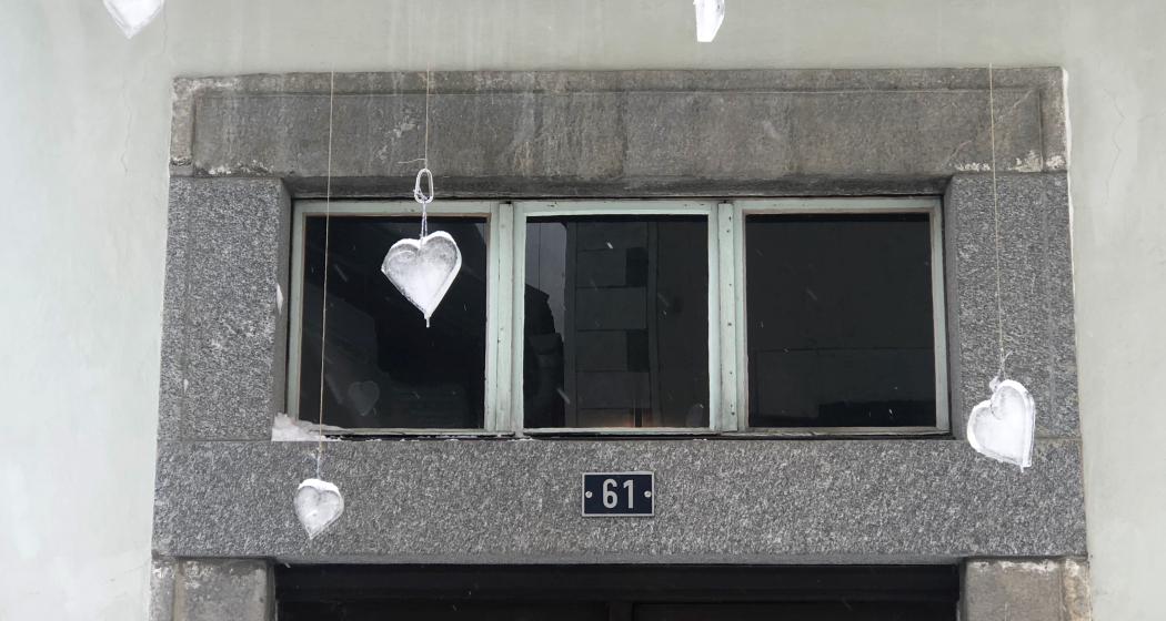 Eingang, Winter Eingang, Winter