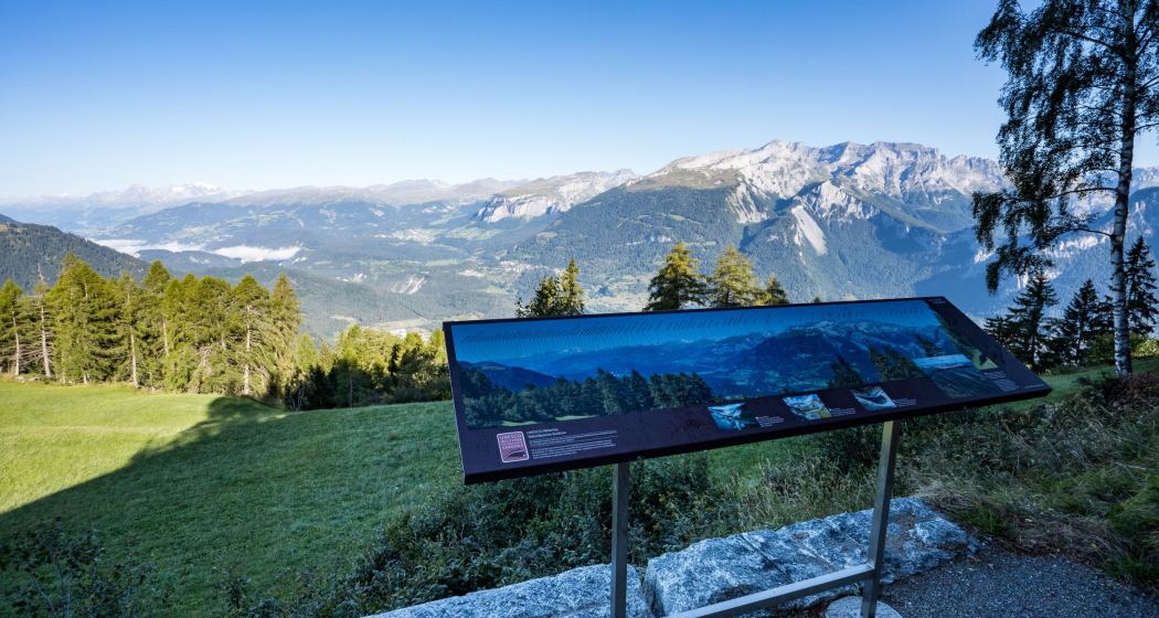 Aussichtspunkt Sardona Feldis Aussichtspunkt Sardona Feldis