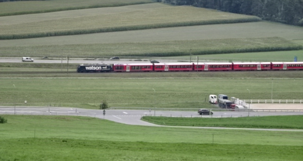 RhB vor Domat Ems RhB vor Domat Ems