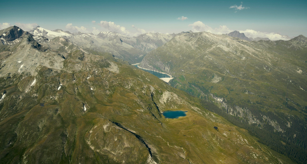 Selvasee mit Hohbüel im Vordergrund Selvasee mit Hohbüel im Vordergrund