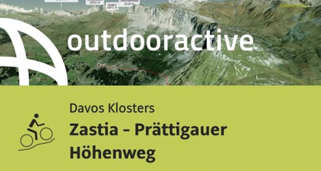 Mountainbike-tour in Davos Klosters: Zastia - Prättigauer Höhenweg