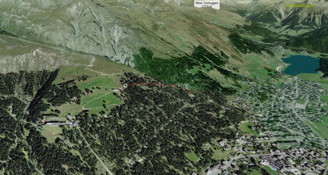 Mountainbike-tour in Davos Klosters: Schatzalptrail I Mountainbike-tour in Davos Klosters: Schatzalptrail I