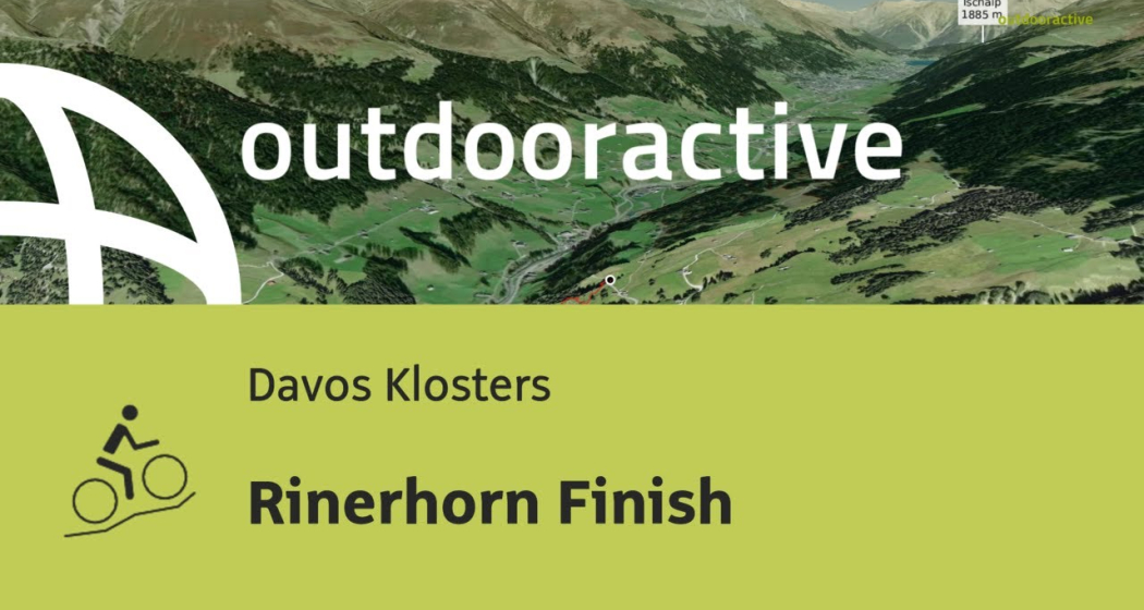 Mountainbike-tour in Davos Klosters: Rinerhorn Finish Mountainbike-tour in Davos Klosters: Rinerhorn Finish