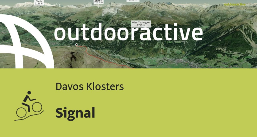 Mountainbike-tour in Davos Klosters: Signal Mountainbike-tour in Davos Klosters: Signal