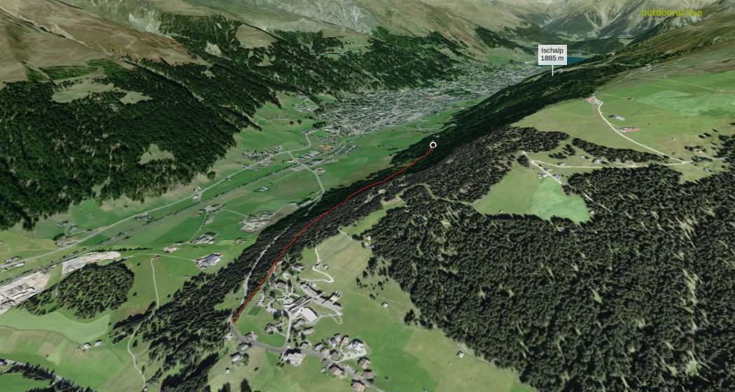 Mountainbike-tour in Davos Klosters: Davos-Clavadel Mountainbike-tour in Davos Klosters: Davos-Clavadel