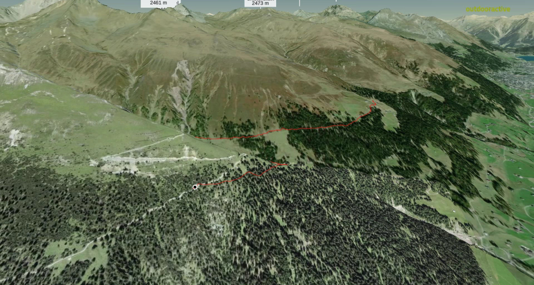 Mountainbike-tour in Davos Klosters: Bärental - Chummeralp Mountainbike-tour in Davos Klosters: Bärental - Chummeralp