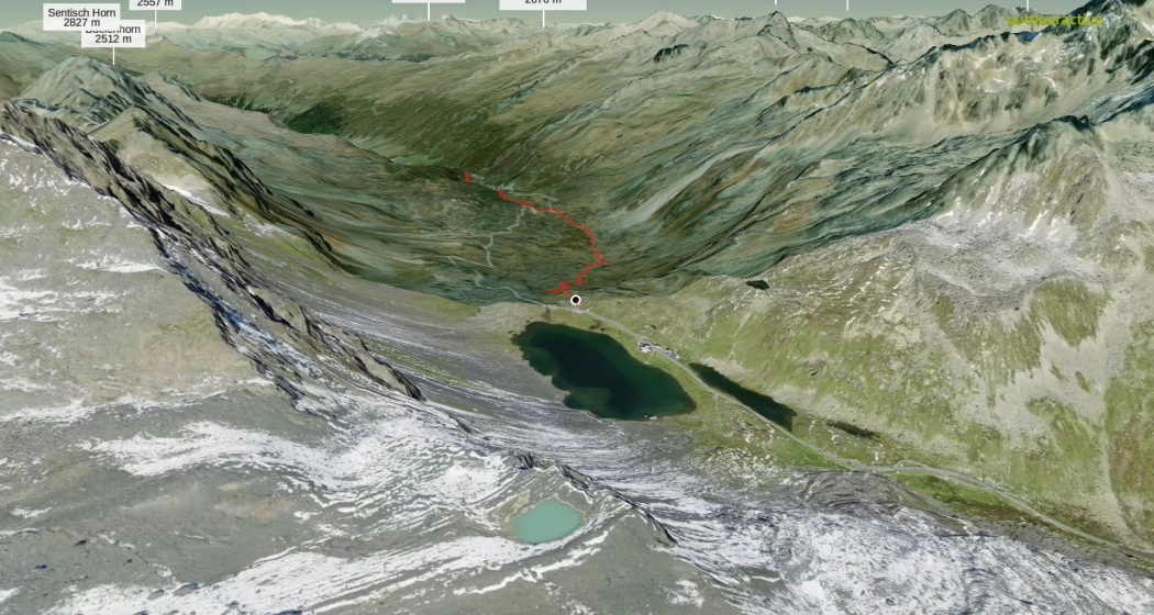 Mountainbike-tour in Davos Klosters: Flüela Valey Trail Mountainbike-tour in Davos Klosters: Flüela Valey Trail