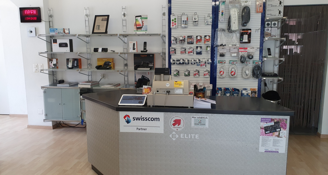 Rezeption der Elektro Cadruvi AG in Ilanz