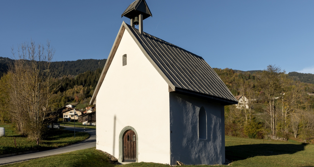 Katholische Wegkapelle Sogn Clau in Rueun Katholische Wegkapelle Sogn Clau in Rueun