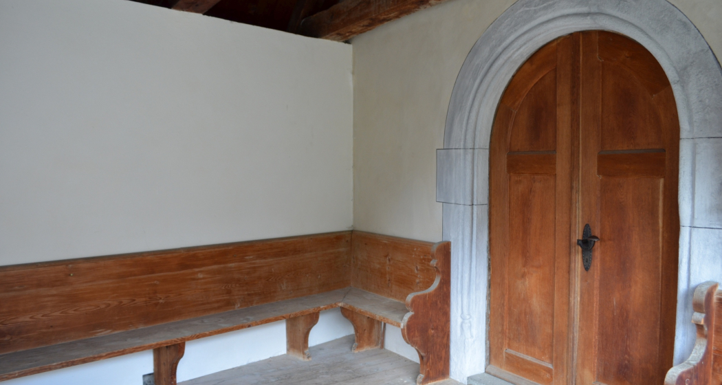 Eingang der Evangelische Kirche in Schnaus Eingang der Evangelische Kirche in Schnaus