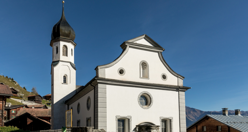 Katholische Pfarrkirche St. Florinus in Siat Katholische Pfarrkirche St. Florinus in Siat