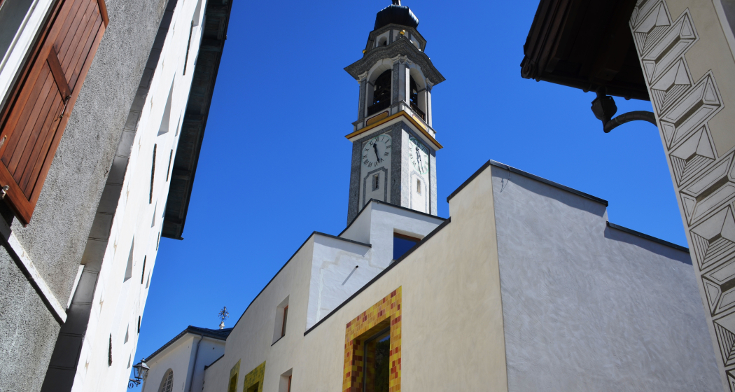Kirchturm mit Mineralbad Kirchturm mit Mineralbad