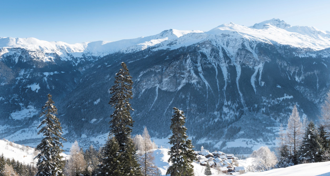 Wergenstein im Winter Wergenstein im Winter