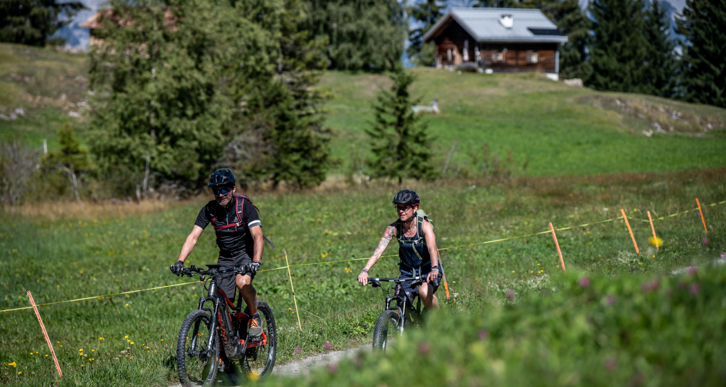 Genussvolles biken zwischen Riein und Dutjen Genussvolles biken zwischen Riein und Dutjen