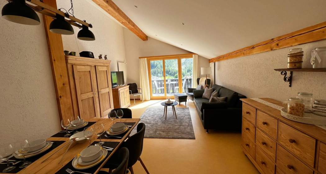 Wohn- Essezimmer, Munggäschlupf