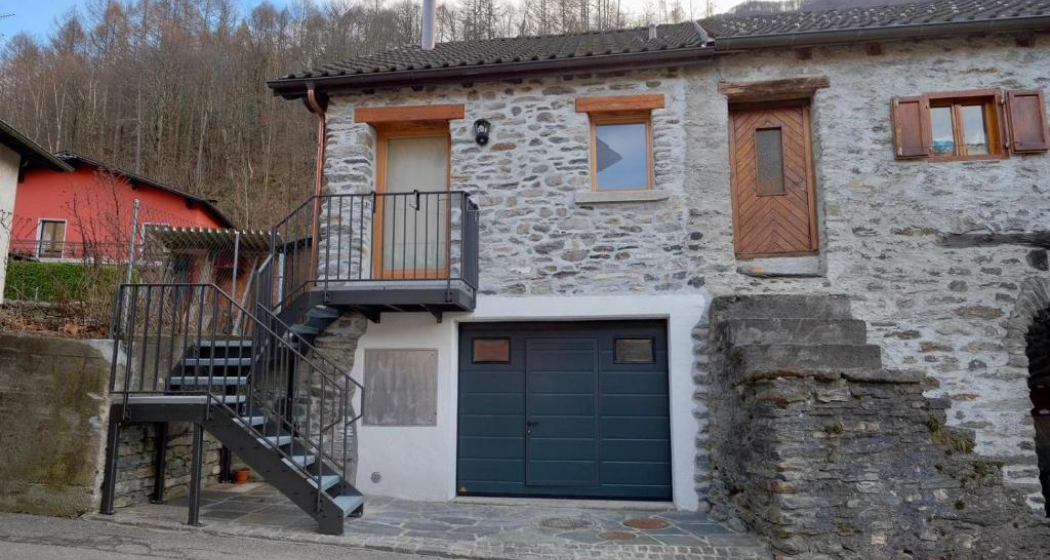 La casa de El Stanzion vista dall'esterno