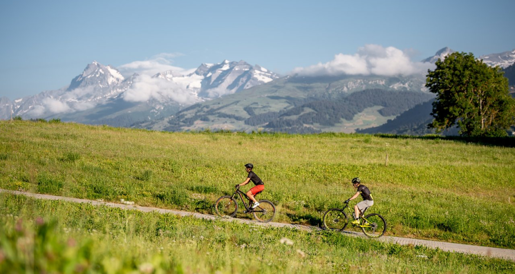 Aufstieg auf dem Bike Aufstieg auf dem Bike
