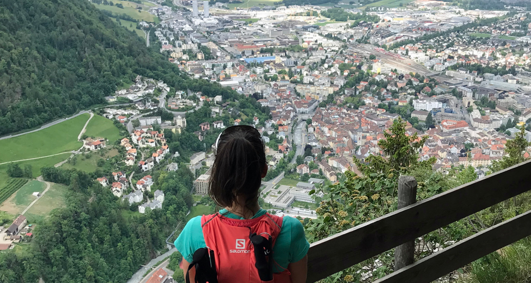 Aussicht auf die Stadt Chur Aussicht auf die Stadt Chur