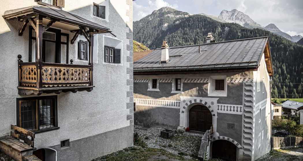 Ardez im Engadin. Ardez im Engadin.