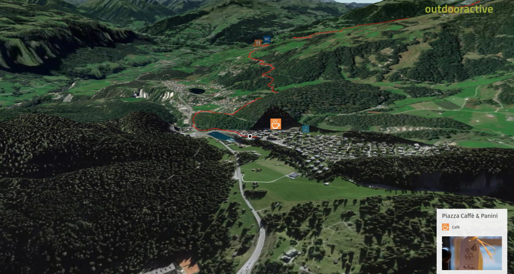 Mountainbike-tour in Flims Laax Falera: Alp Dadens (11S) Mountainbike-tour in Flims Laax Falera: Alp Dadens (11S)