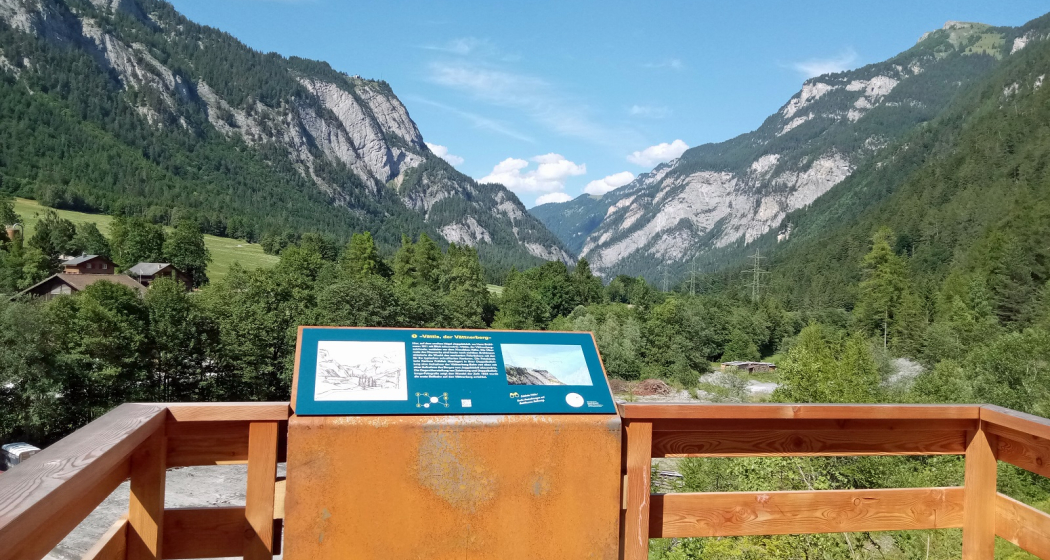 Station 1 des Hans Brühlmann Rundweges