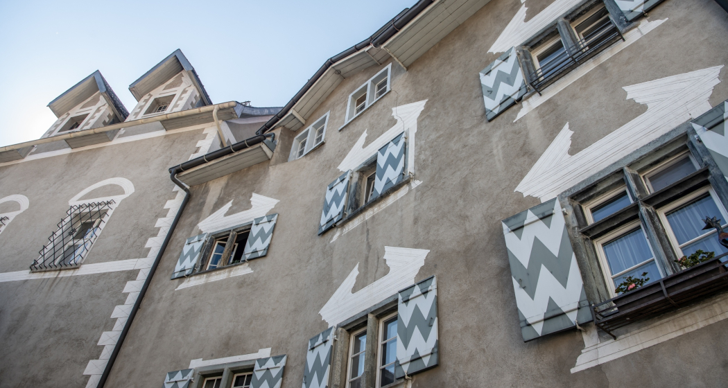 Haus Schmid von Grüneck am Obertor, Ilanz (oua_86499010_image) Haus Schmid von Grüneck am Obertor, Ilanz (oua_86499010_image)