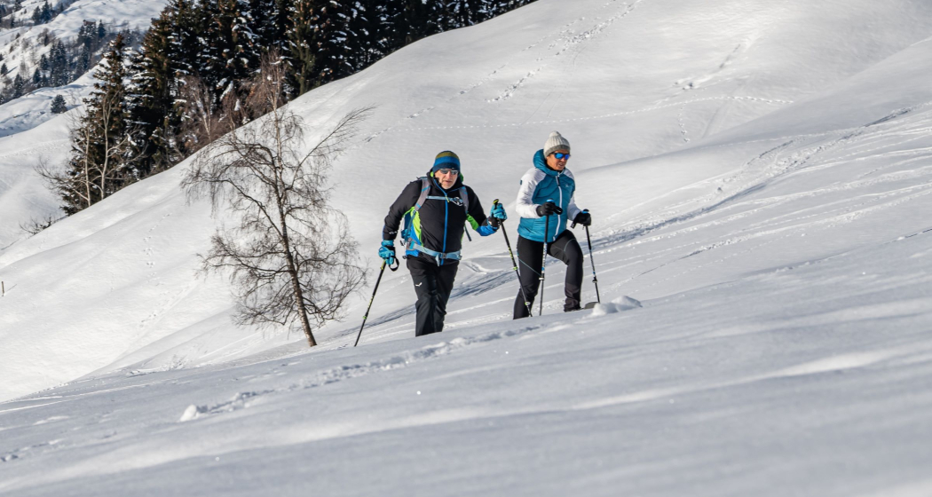 Schneeschuhtour in der Lumnezia Schneeschuhtour in der Lumnezia