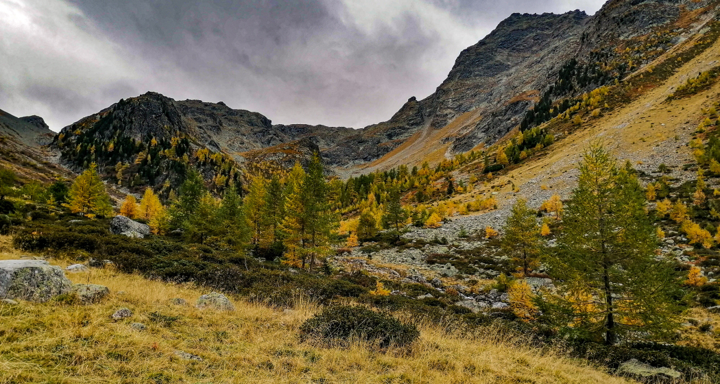 Aufstieg im Val Zeznina Aufstieg im Val Zeznina