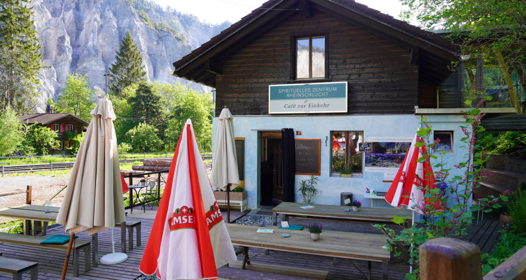 Café zur Einkehr in der Rheinschlucht Café zur Einkehr in der Rheinschlucht