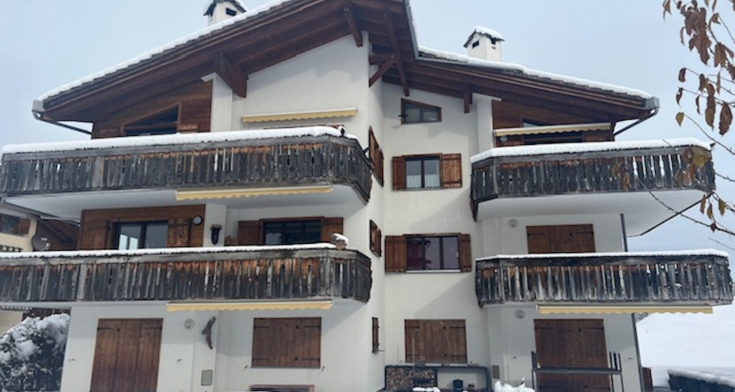 Ferienwohnung Alpatli, Obersaxen-Miraniga - Ansicht Winter