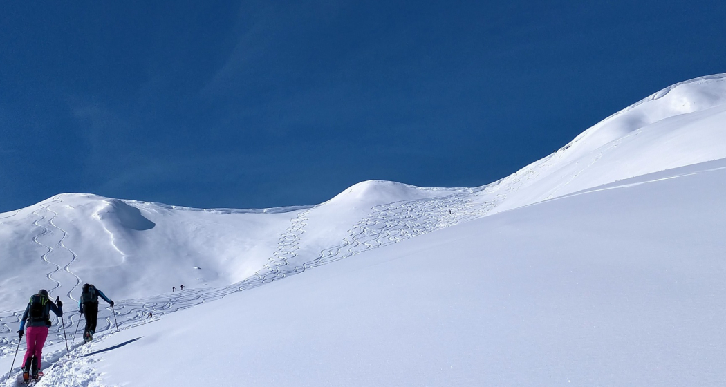 Anstieg zum Lückli Anstieg zum Lückli