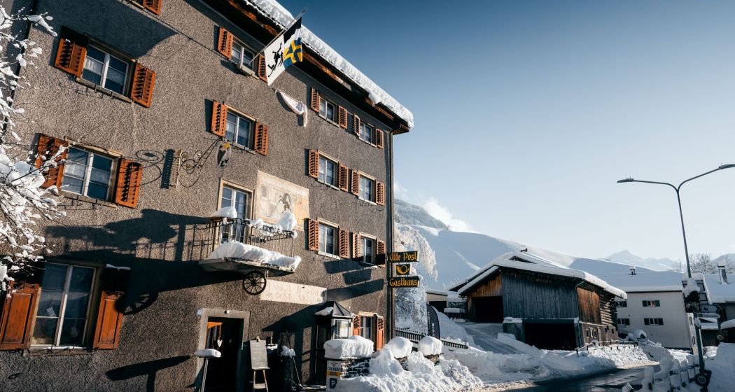 Gasthaus Alte Post im Winter Gasthaus Alte Post im Winter