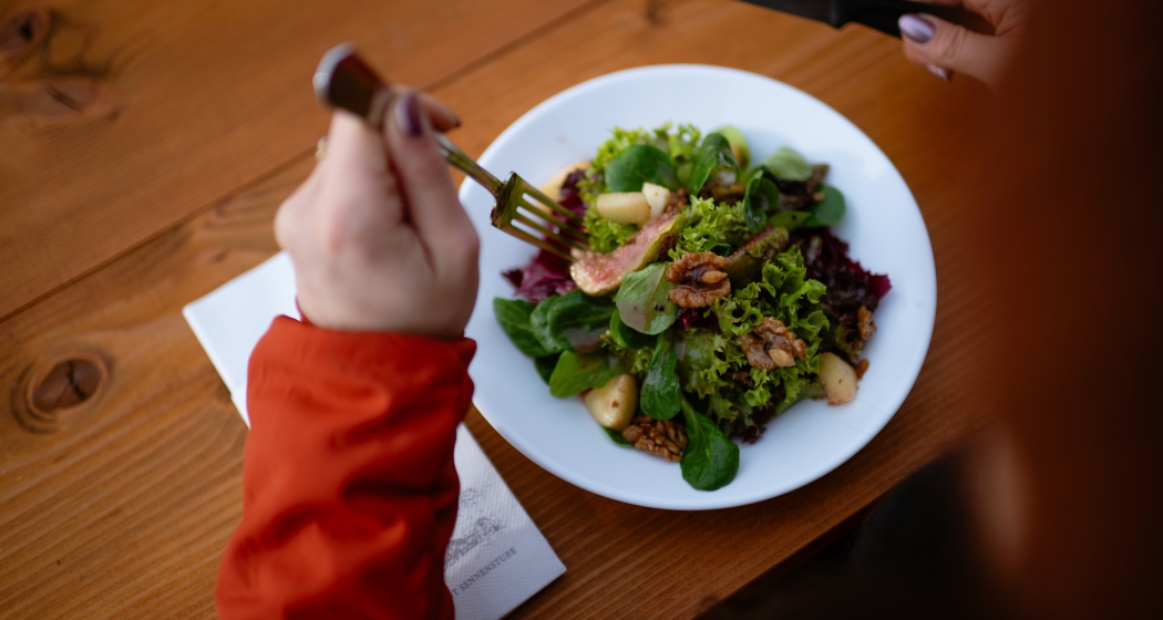 Vorspeise im Restaurant Sennästube Vorspeise im Restaurant Sennästube