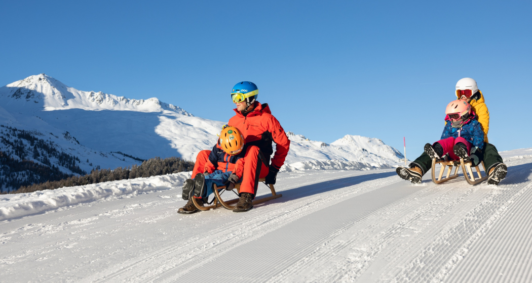 Schlittelweg Surlej Schlittelweg Surlej