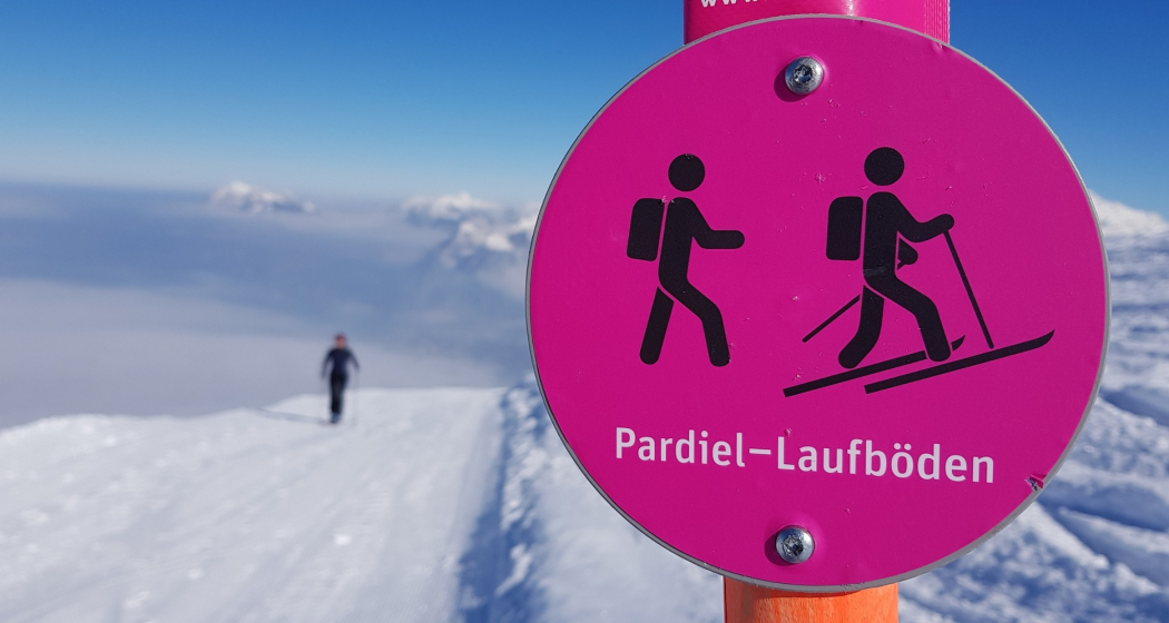 Winterwandeg Pardiel-Laufböden