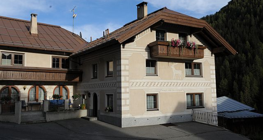 Die Unterkunft von aussen Die Unterkunft von aussen