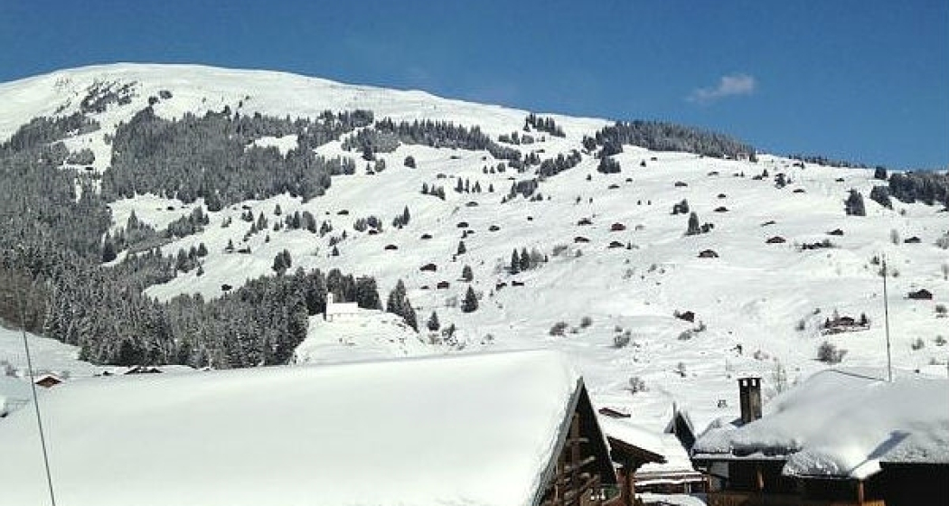 Familienhotel Alpina Brigels, Aussicht Restaurant