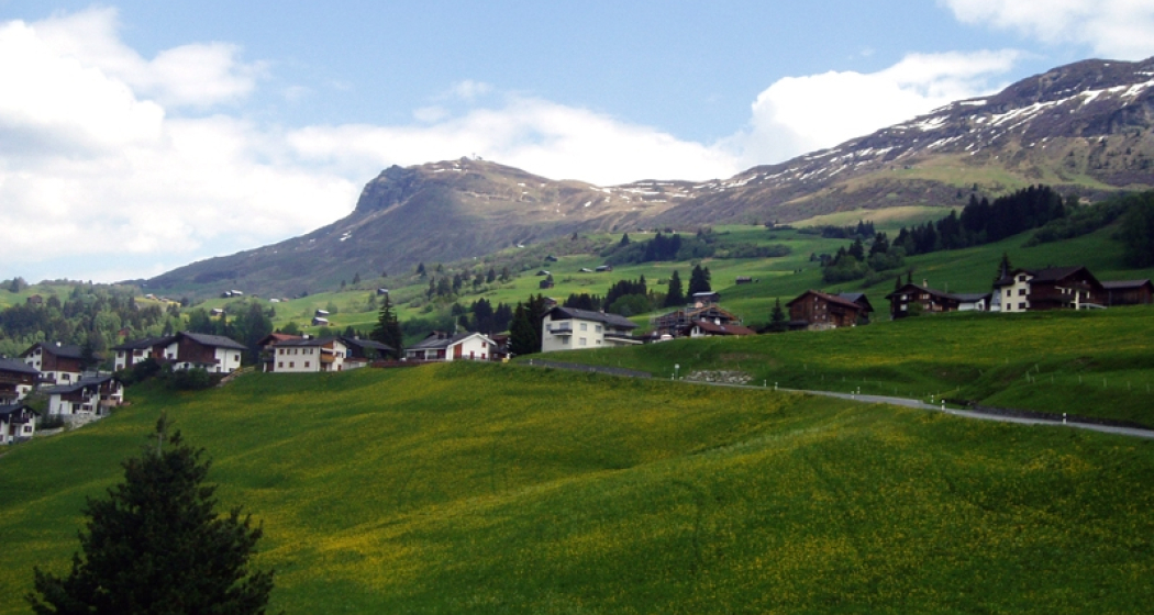 Ferienwohnung Nodahüs Steiger - Aussicht Sommer