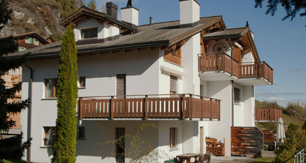 Via Principala 94 Profos Hausansicht Süd-Westen