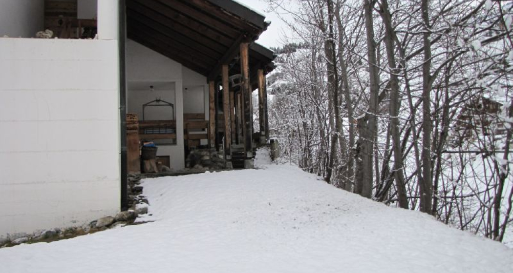 Ferienwohnung Sur Mulins Schneider - Terasse
